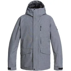 QUIKSILVER MISSION SOLID JK HEATHER GREY 23