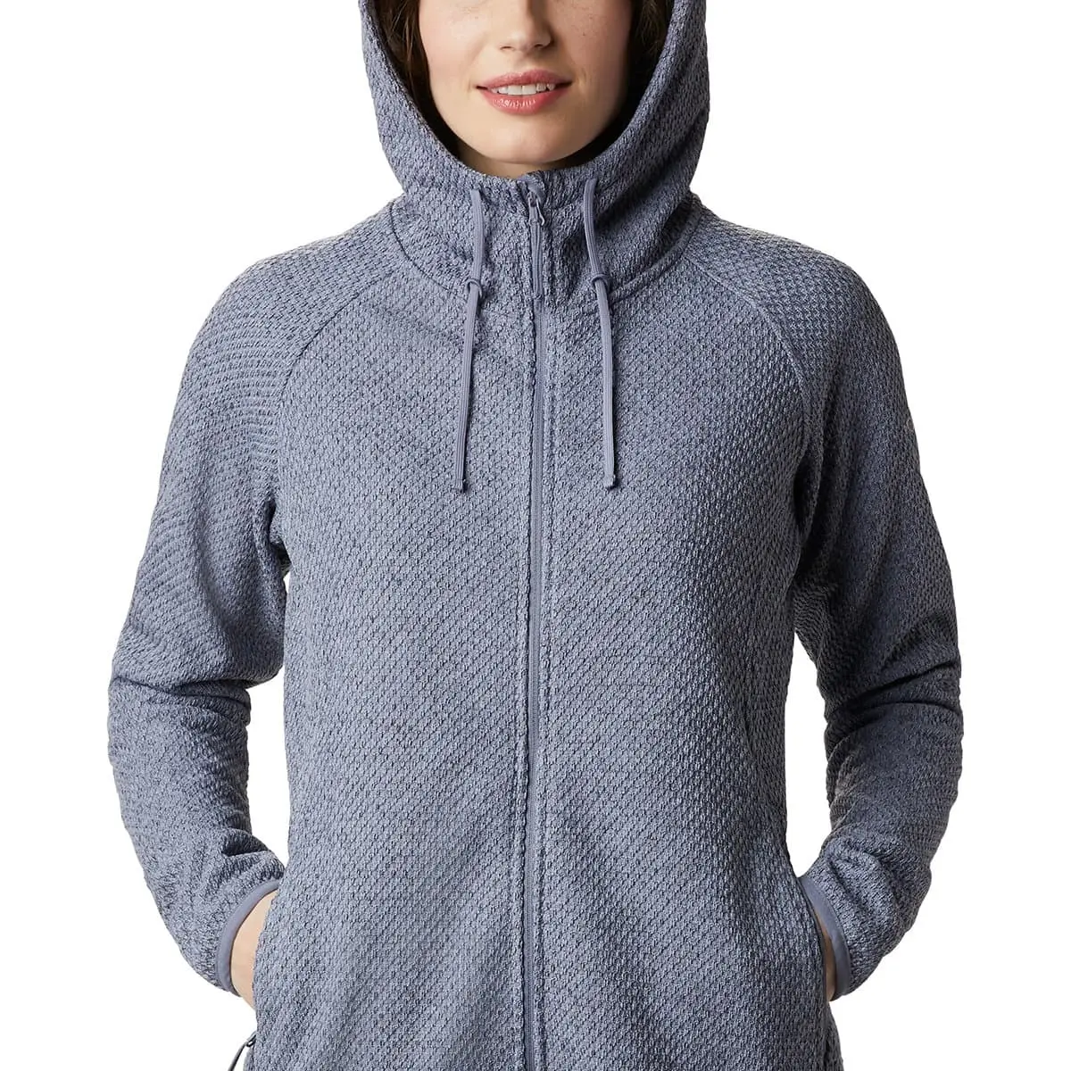 COLUMBIA PACIFIC POINT™ FULL ZIP HOODIE NEW MOON/PEACH 22 – Image 5