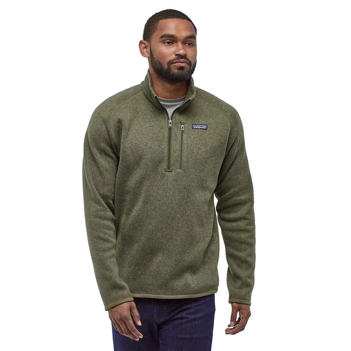 PATAGONIA M'S BETTER SWEATER 1/4 ZIP INDUSTRIAL GREEN 23 – Image 3
