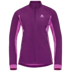 ODLO AEOLUS JKT W CHARISMA/PURPLE CACTUS FLOWER 21