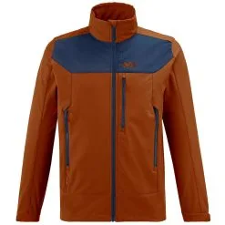 MILLET TRACK JKT M RUST/SAPHIR 22