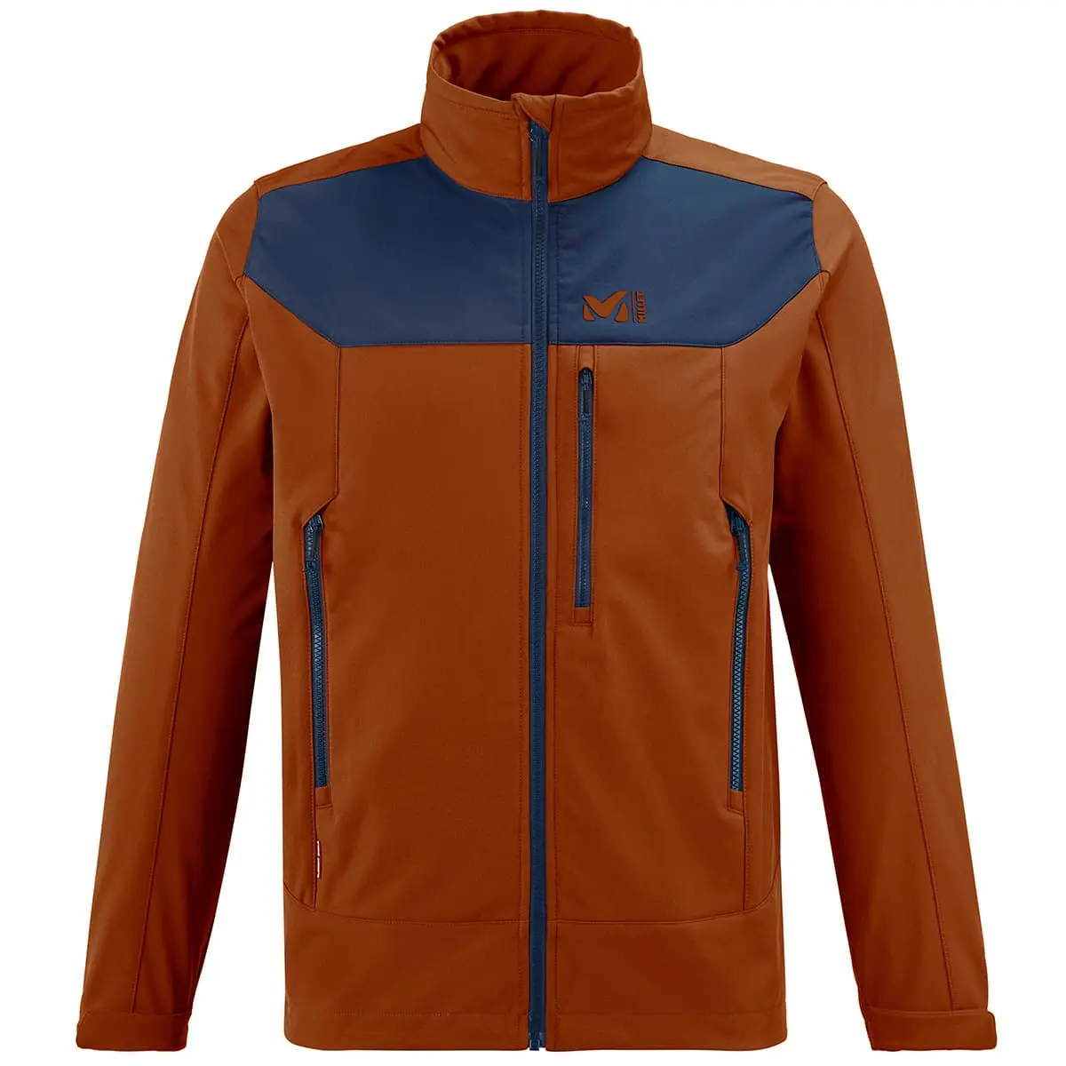MILLET TRACK JKT M RUST/SAPHIR 22