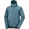 SALOMON OUTLINE DOWN HOODIE M MALLARD BLUE 22