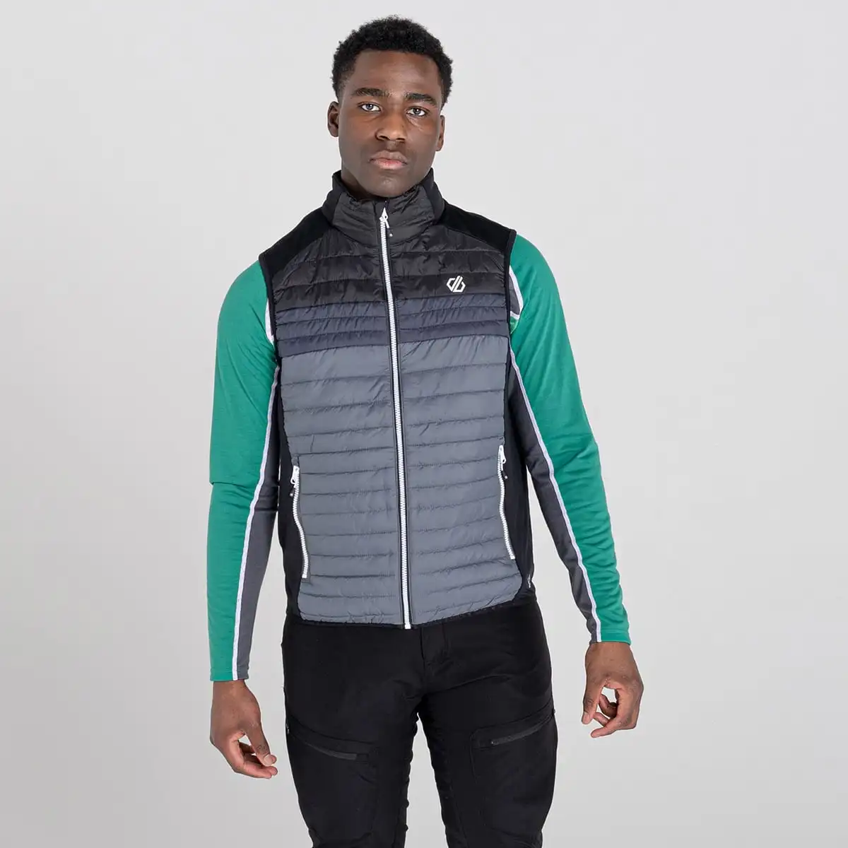 DARE 2B MOUNTAINEER WOOL VEST DKSTORM/BLAC 22 â Image 4