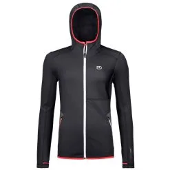 ORTOVOX FLEECE HOODY W BLACK RAVEN 23