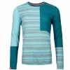 ORTOVOX 185 ROCK'N'WOOL LONG SLEEVE W ICE WATERFALL 23