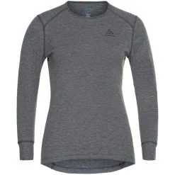 ODLO ACTIVE WARM ECO BL TOP CREW NECK L/S W ODLO STEEL GREY MELANGE 23