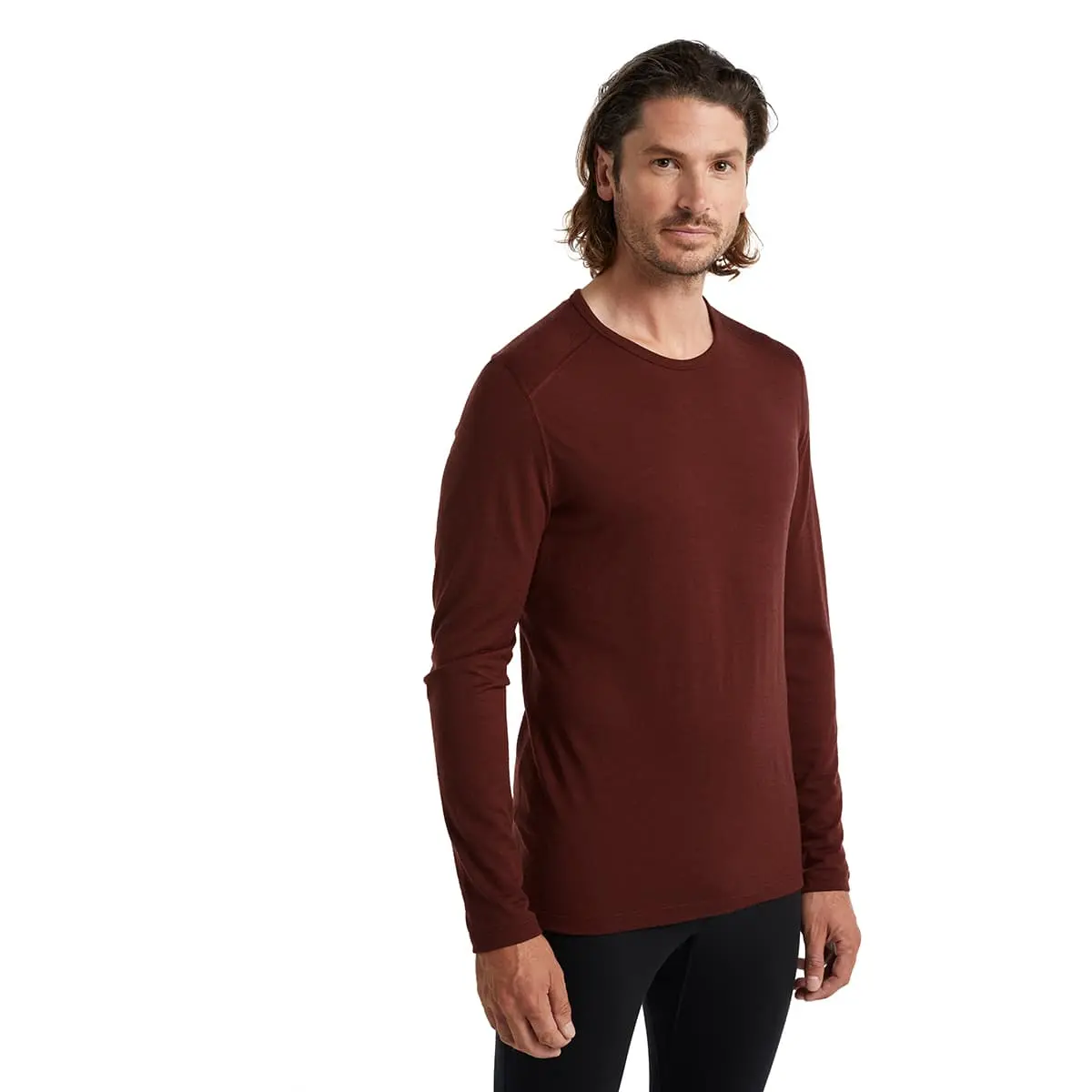 ICEBREAKER 200 OASIS LS CREWE ESPRESSO 22 â Image 2