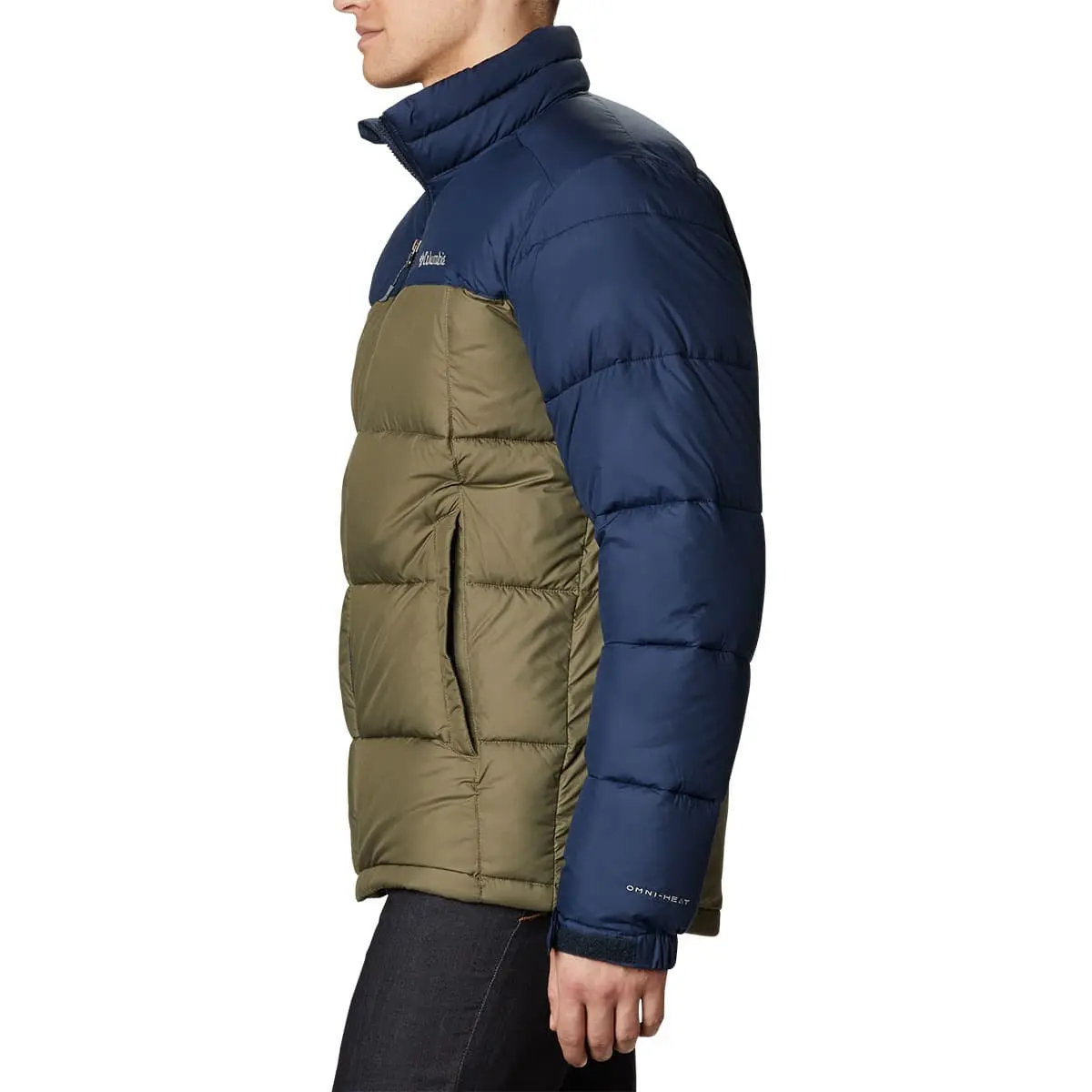 COLUMBIA PIKE LAKE JACKET STONE GREEN COLLEGIATE NAVY 22 – Image 5