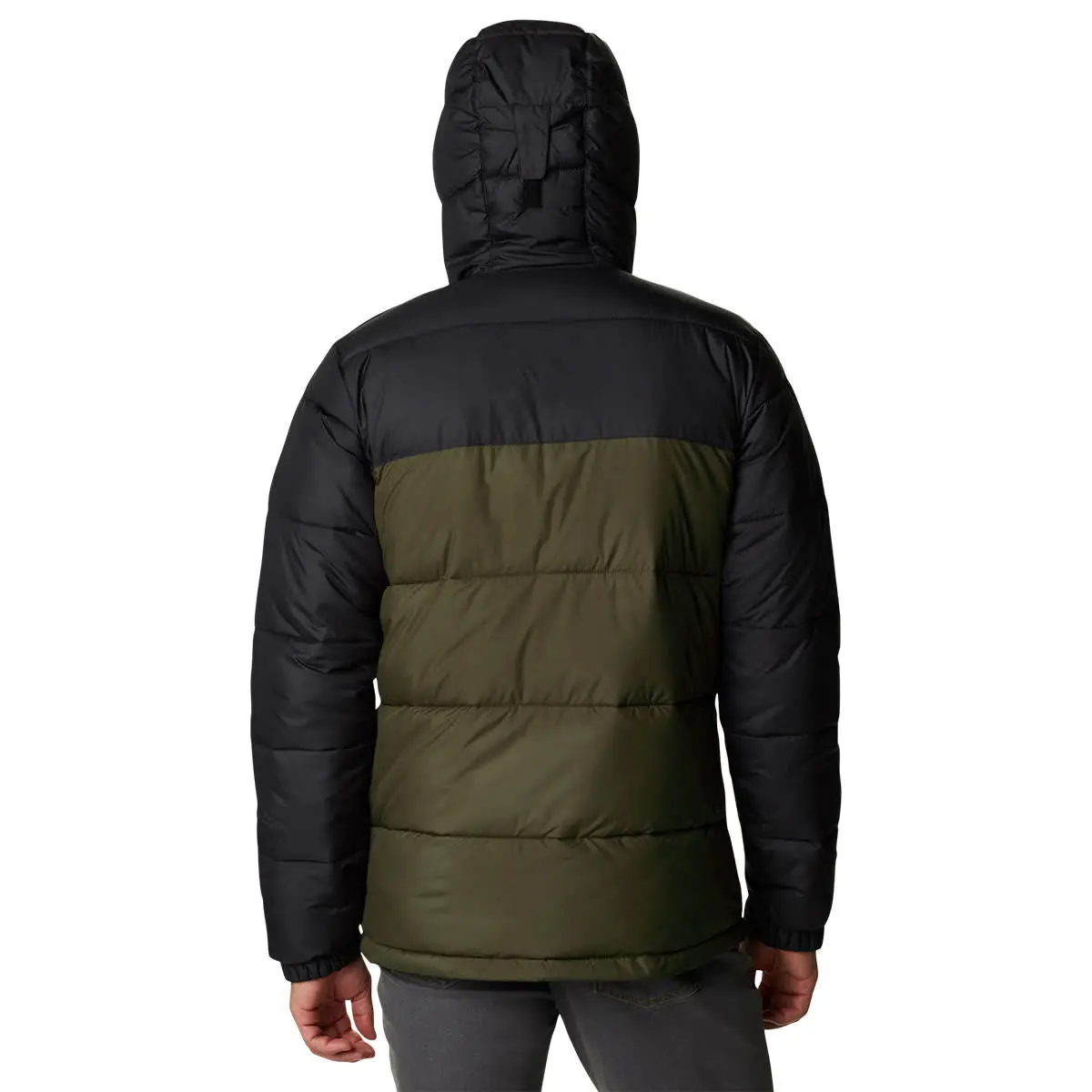 COLUMBIA PIKE LAKE HOODED JACKET OLIVE GREEN BLACK 23 – Image 7