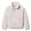 COLUMBIA FIRE SIDE II SHERPA HALF ZIP MINERAL PINK 22