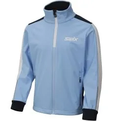 SWIX JR CROSS JKT BLUEBELL 22