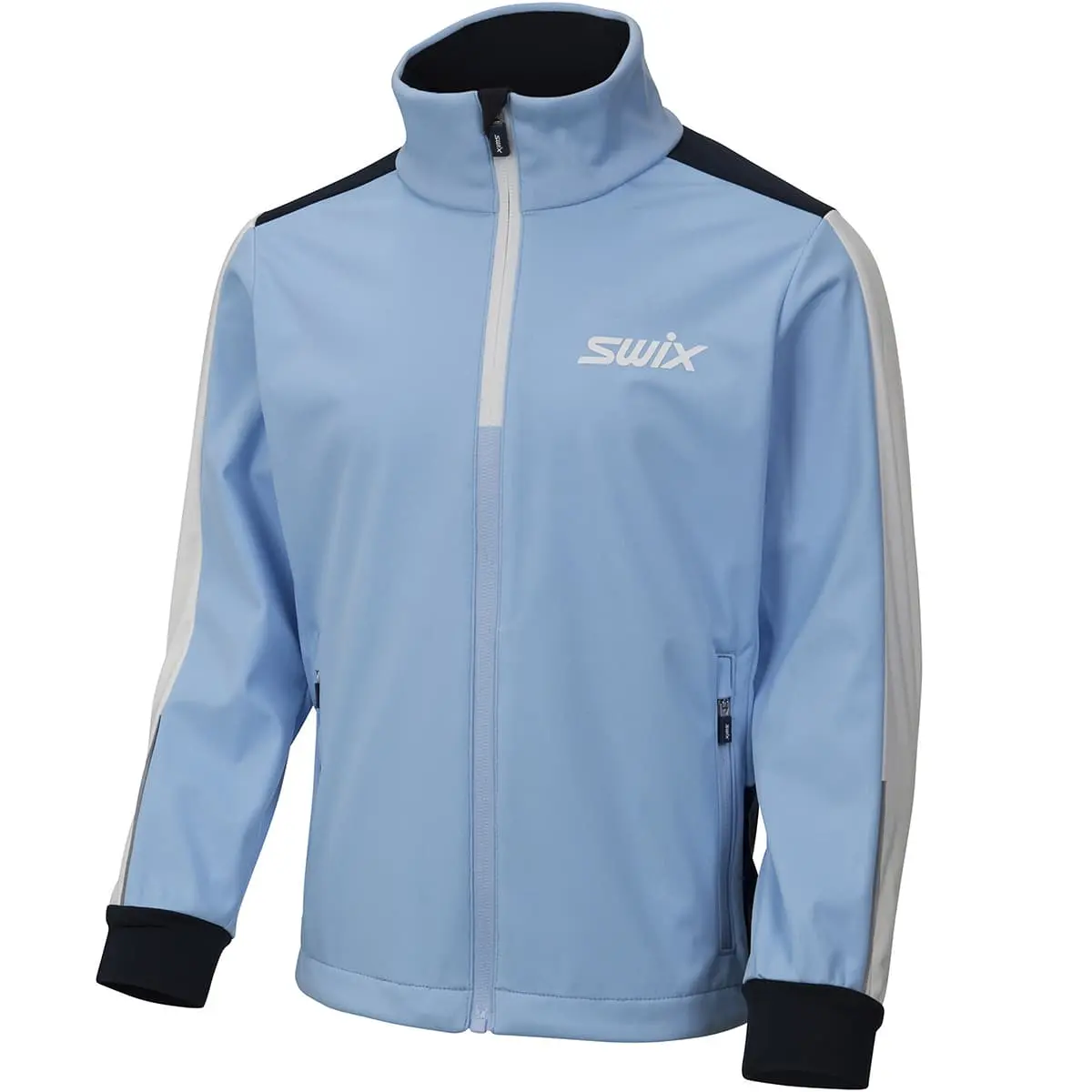 SWIX JR CROSS JKT BLUEBELL 22